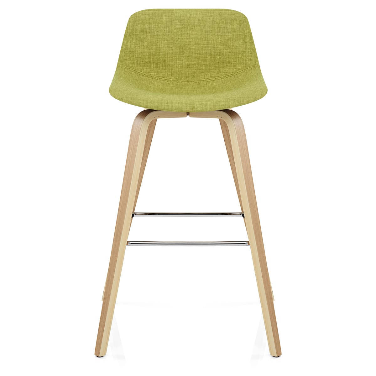 Taburete Tela Madera - Reef Verde