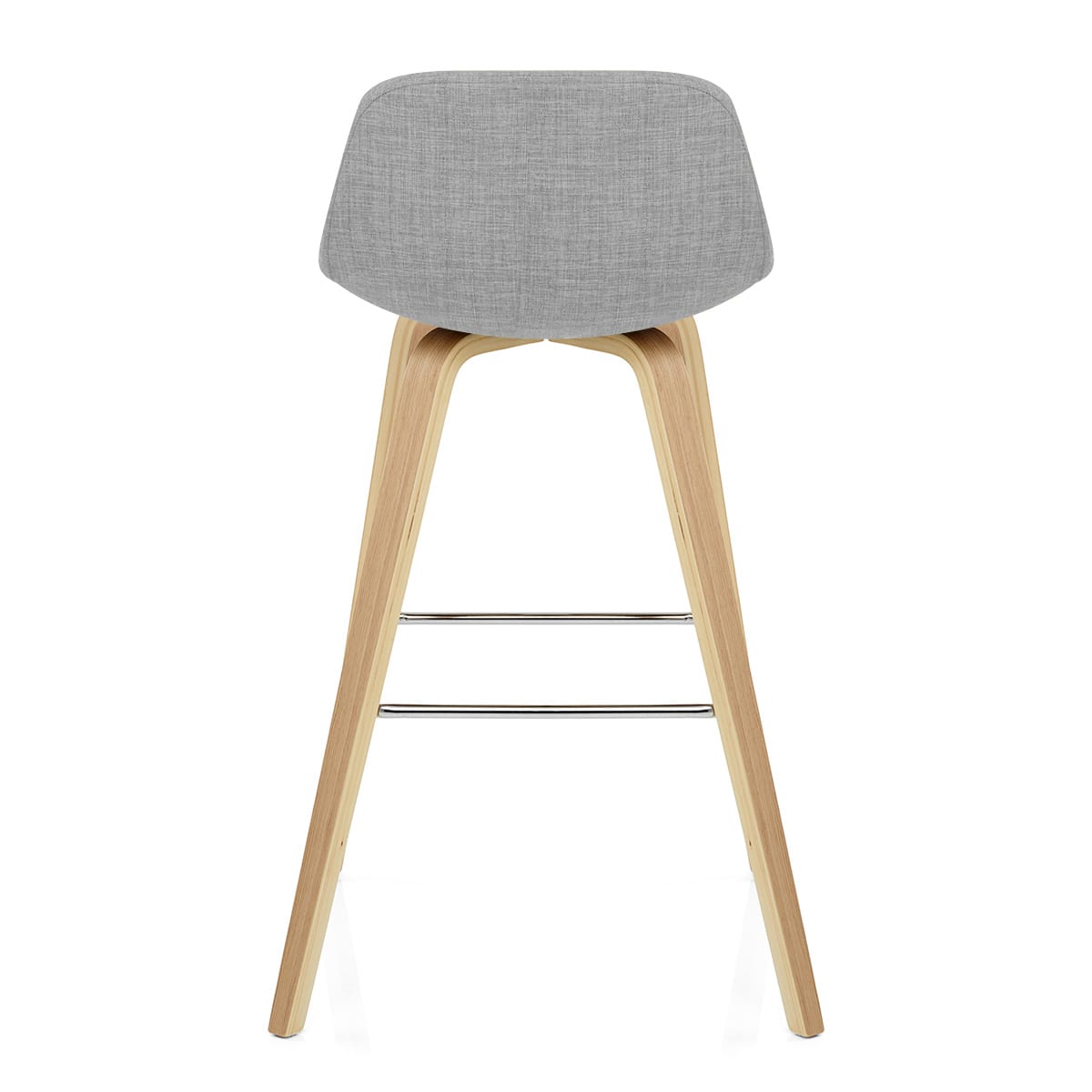 Taburete Tela Madera - Reef Gris