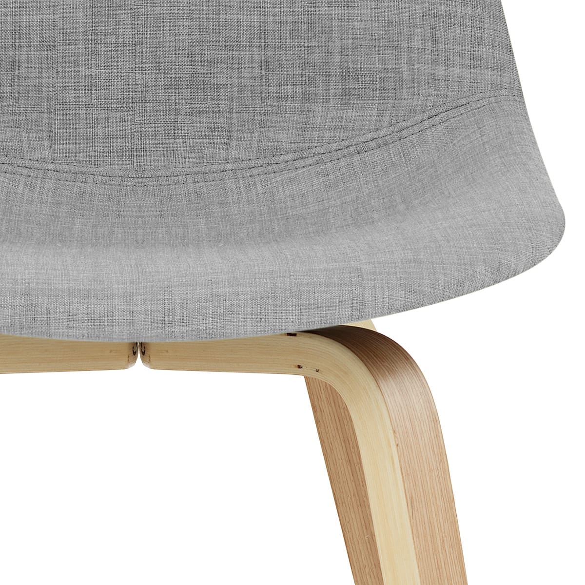 Taburete Tela Madera - Reef Gris