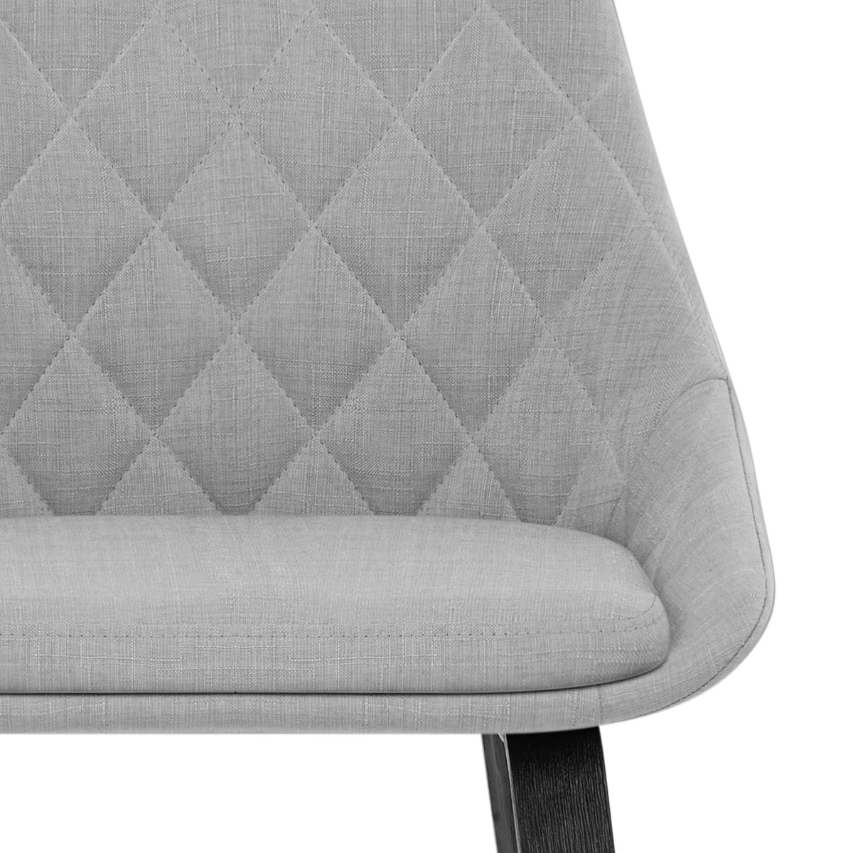 Taburete Tela Madera - Regent Gris