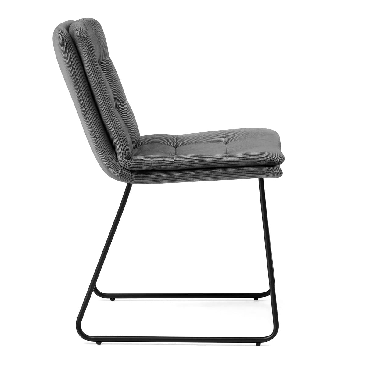 Silla Tela - Riva Gris Oscuro