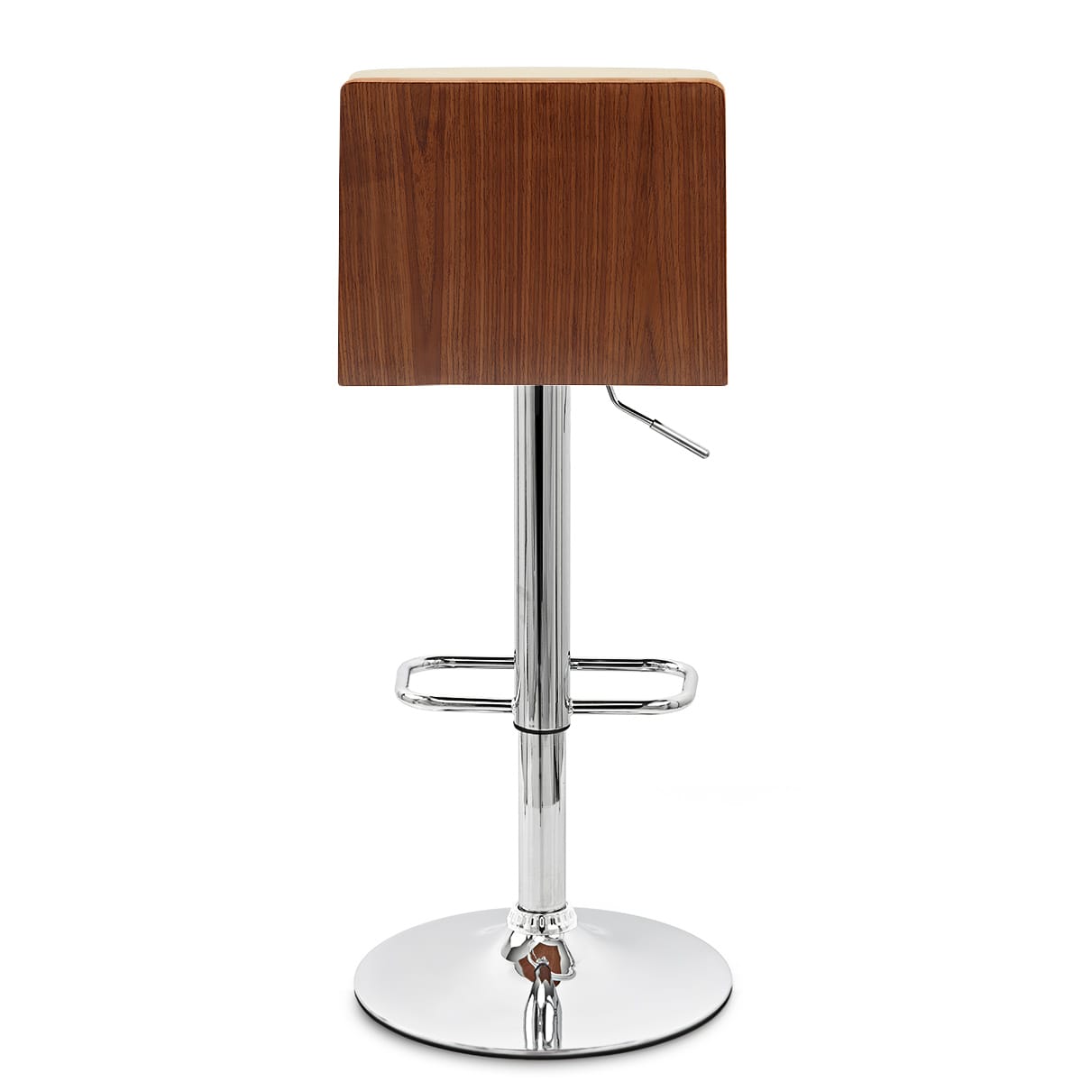 Taburete Polipiel Madera - Riviera Crema