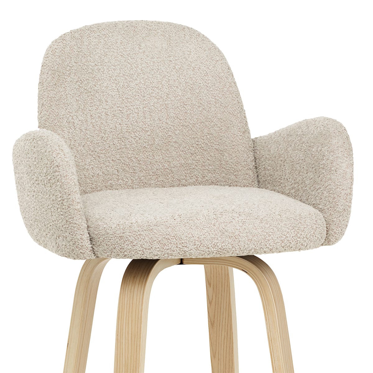 Taburete Tela - Romeo Crema