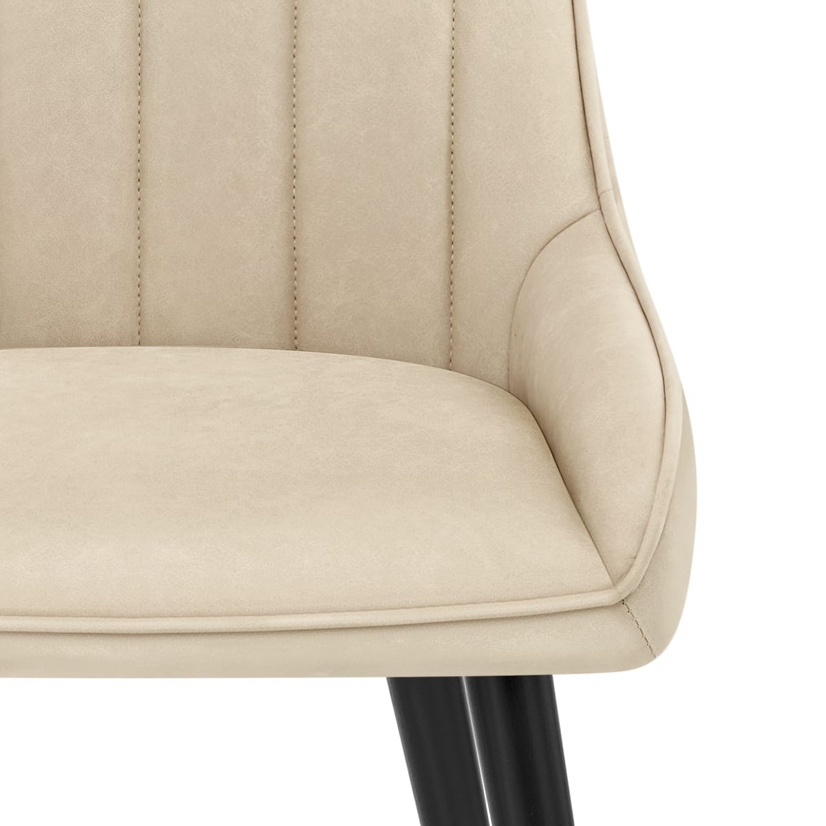 Silla Polipiel - Rosa Crema