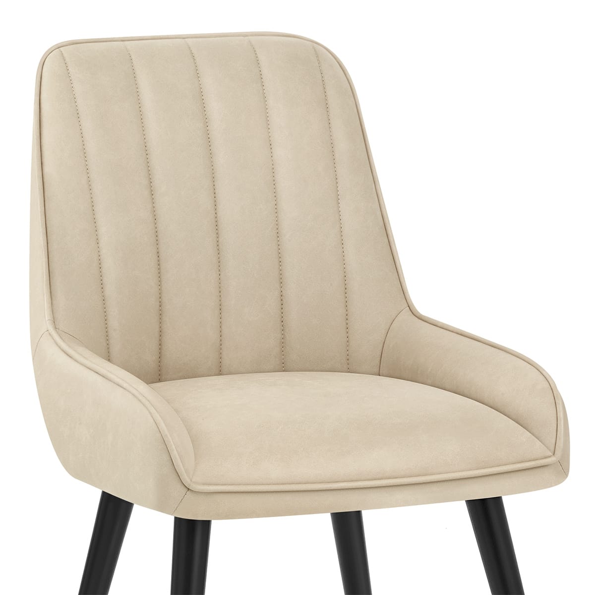 Silla Polipiel - Rosa Crema