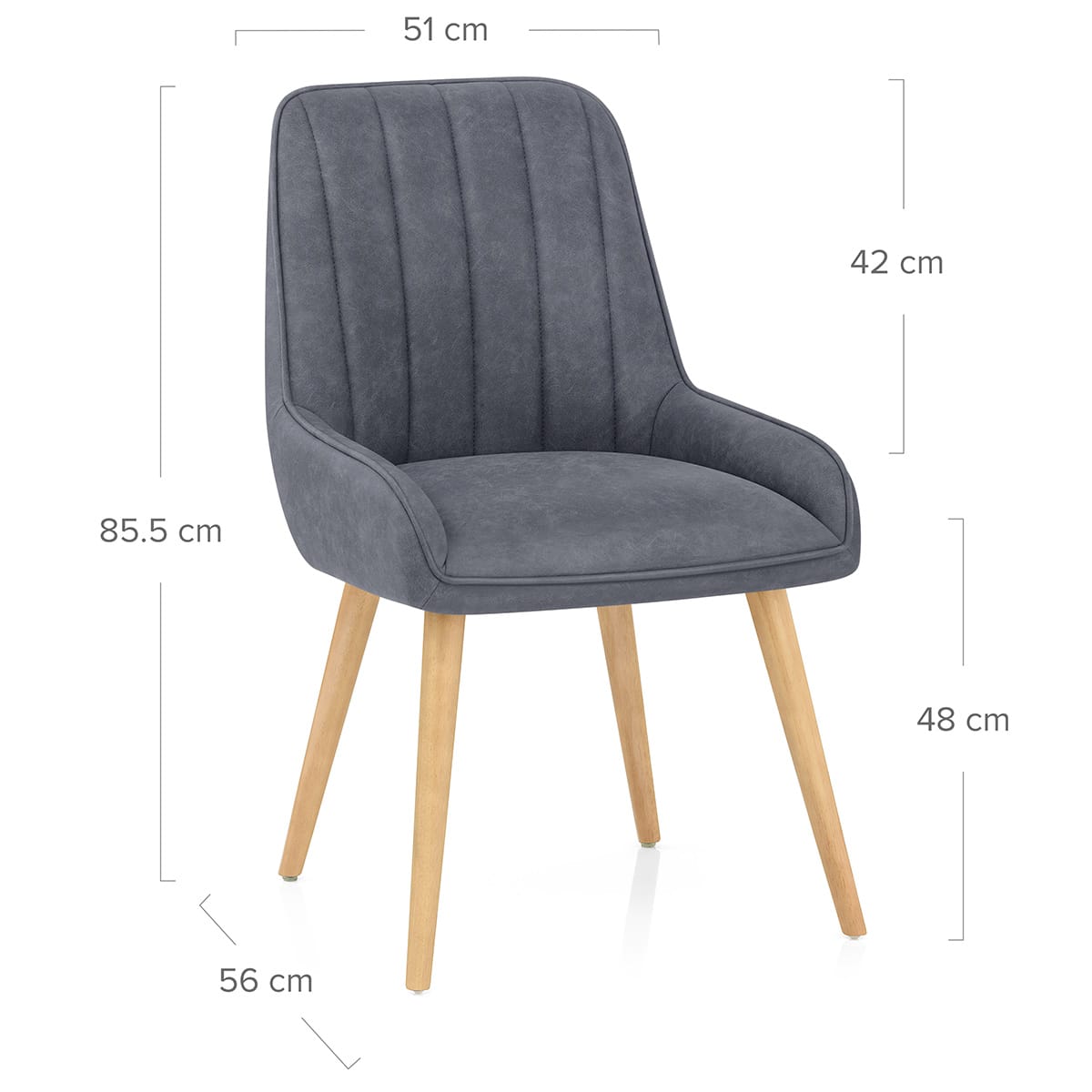 Silla Madera - Rosa Azul