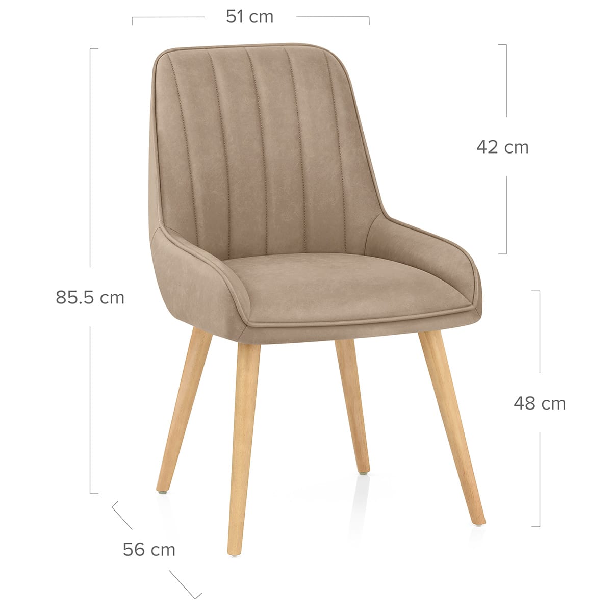Silla Madera - Rosa Gris Pardo