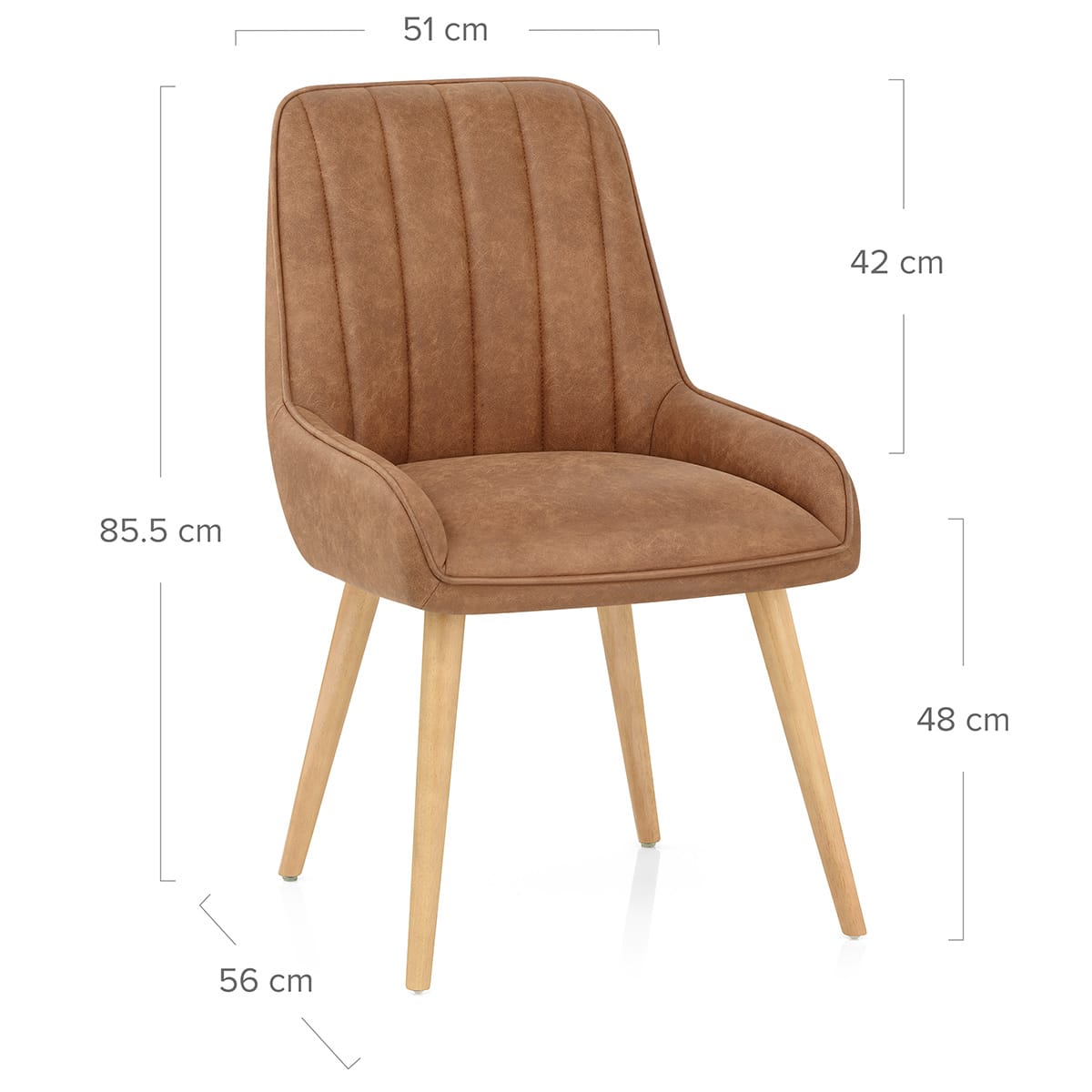 Silla Madera - Rosa Marrón