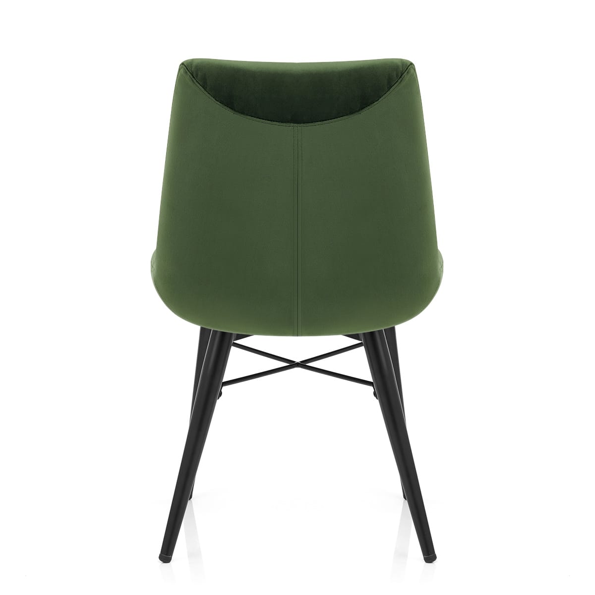 Silla Terciopelo Metal - Roxy Verde