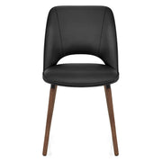 Silla Cuero Auténtico - Santo Negro