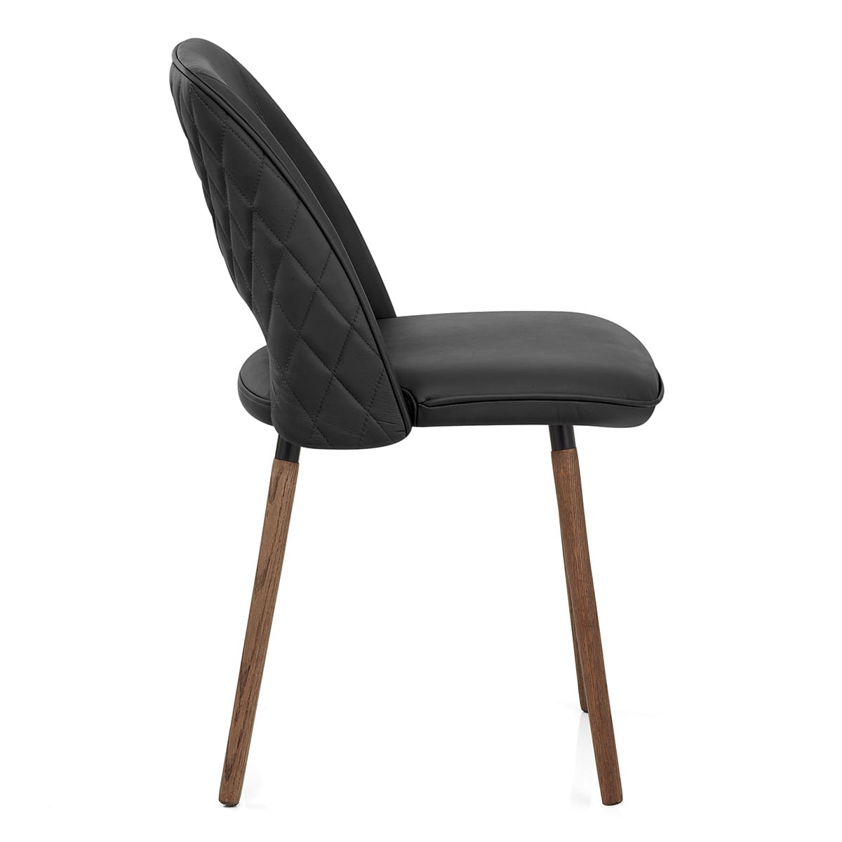 Silla Cuero Auténtico - Santo Negro