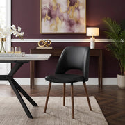 Silla Cuero Auténtico - Santo Negro
