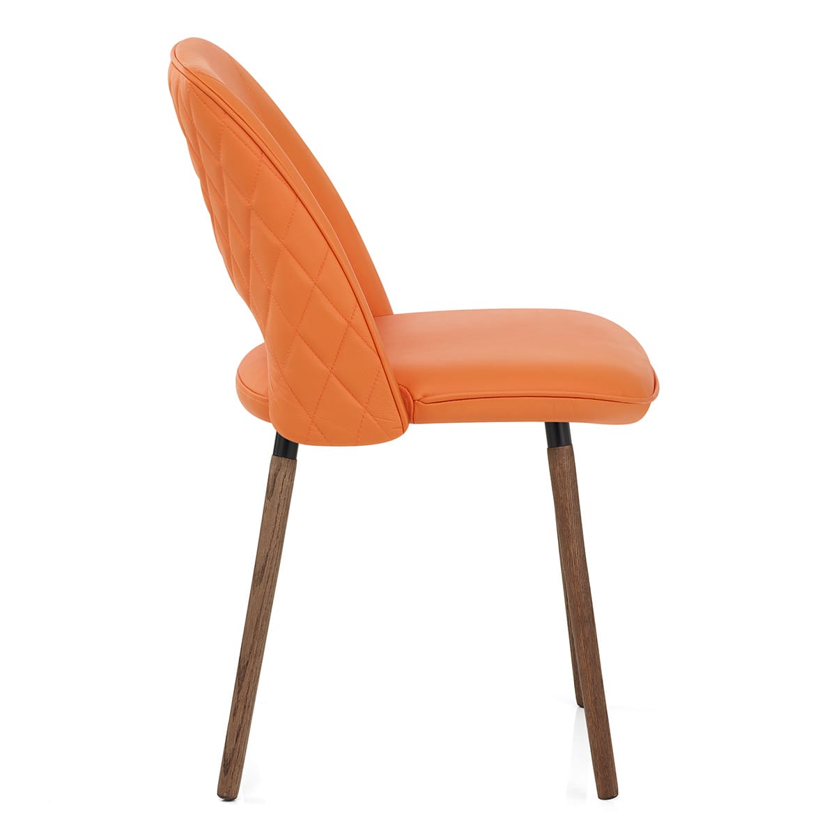 Silla Cuero Auténtico - Santo Naranja