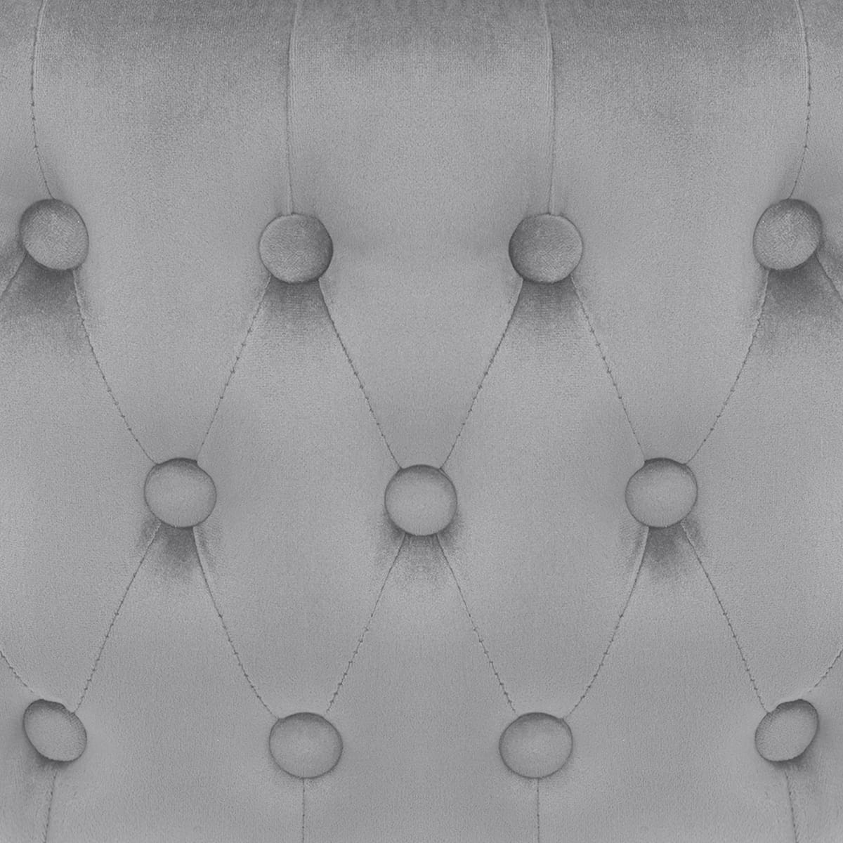 Taburete Terciopelo Satinado - Scoop Gris
