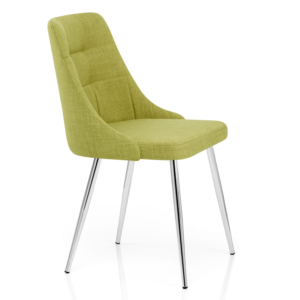 Silla Tela Cromo - Shanghai Verde