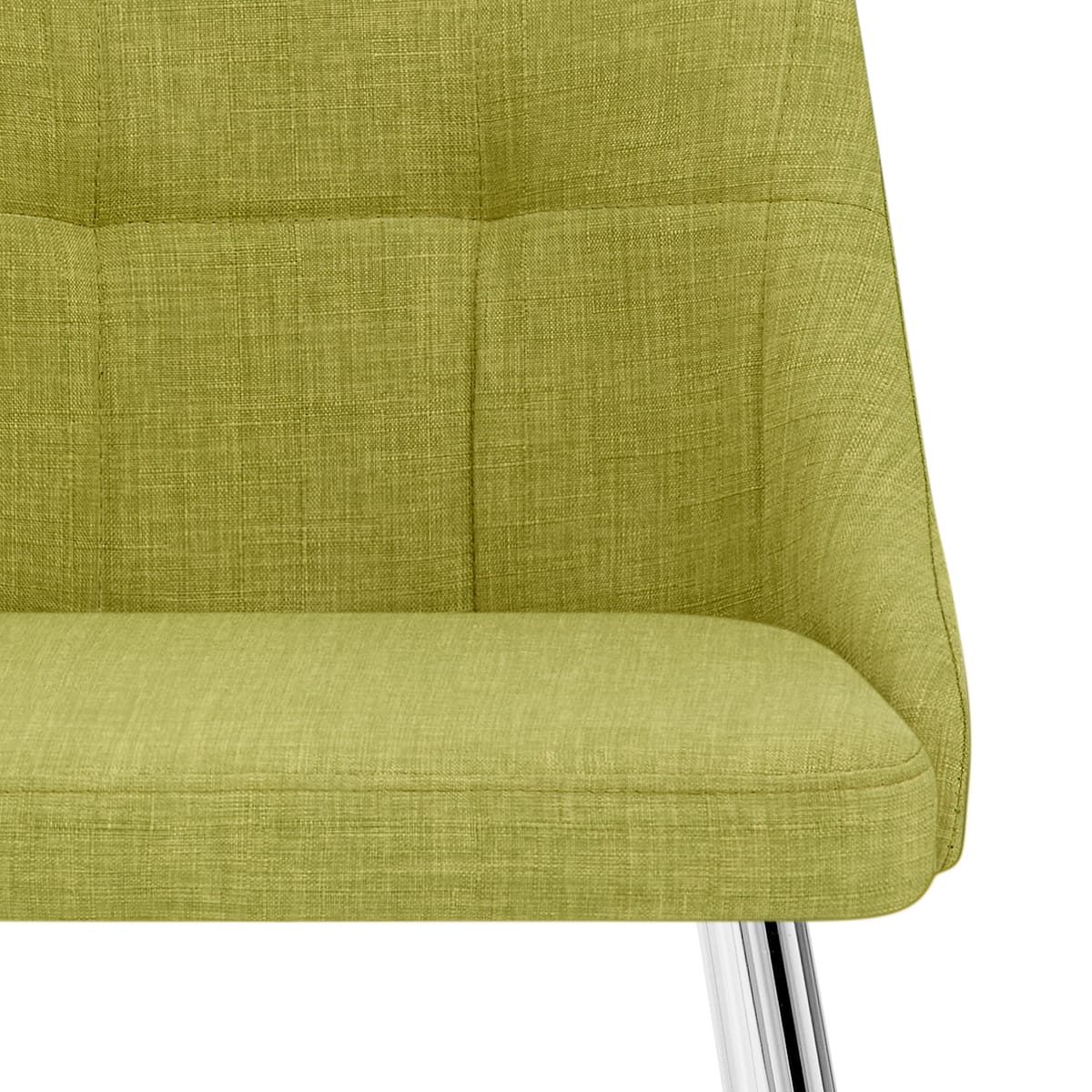 Silla Tela Cromo - Shanghai Verde