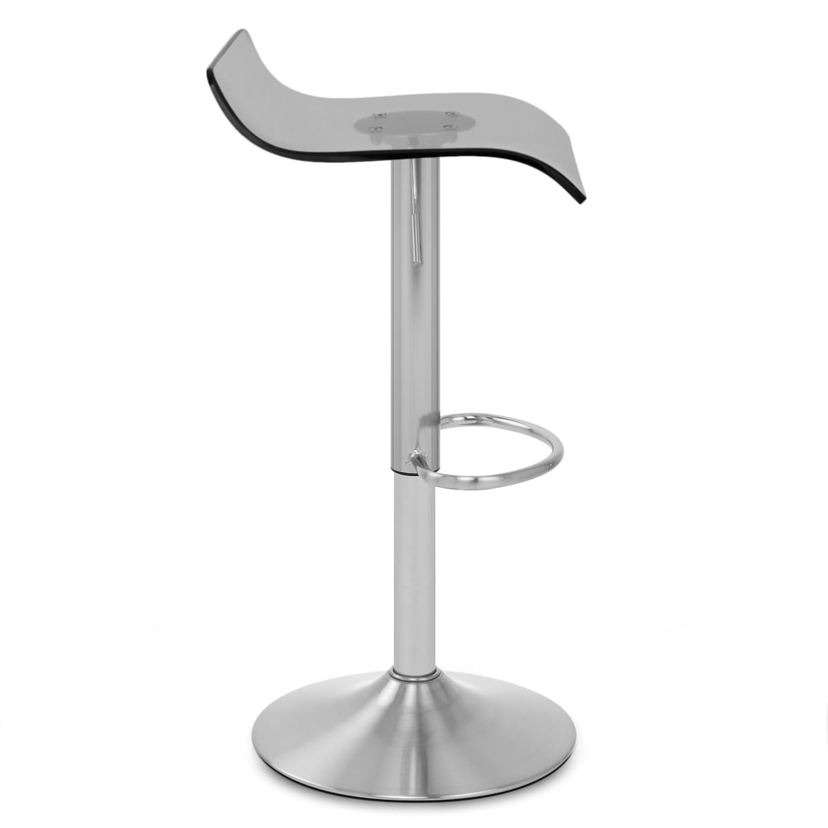 Taburete Plástico Satinado - Shimmer Gris