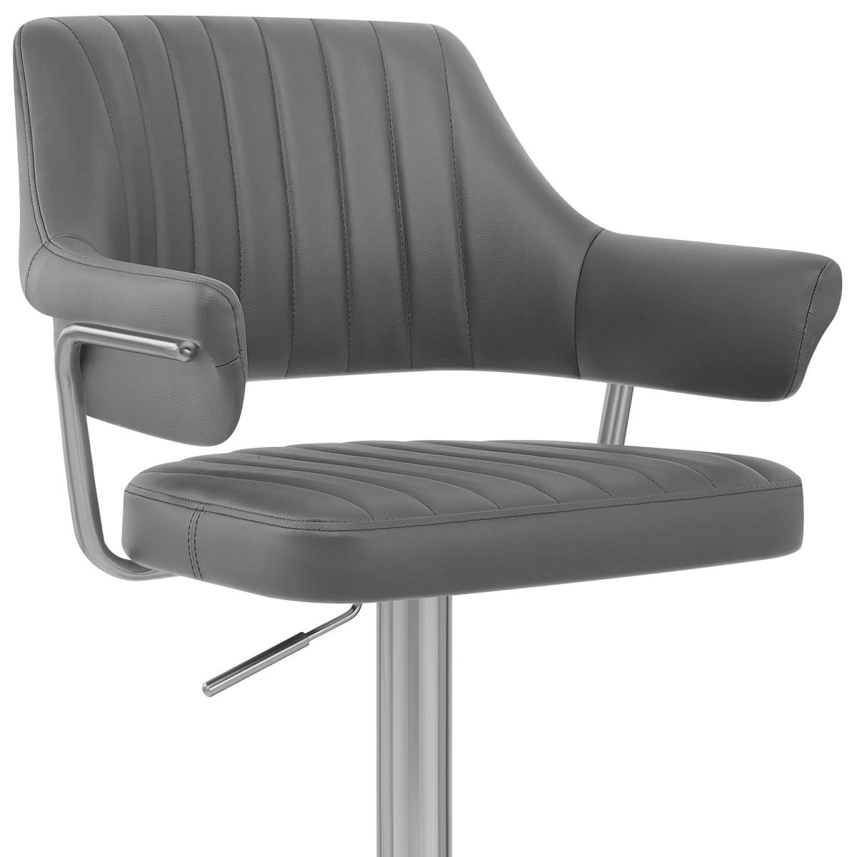 Skyline Brushed PU Gris Oscuro