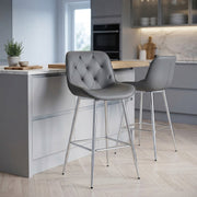 Taburete Polipiel - Sprint Gris