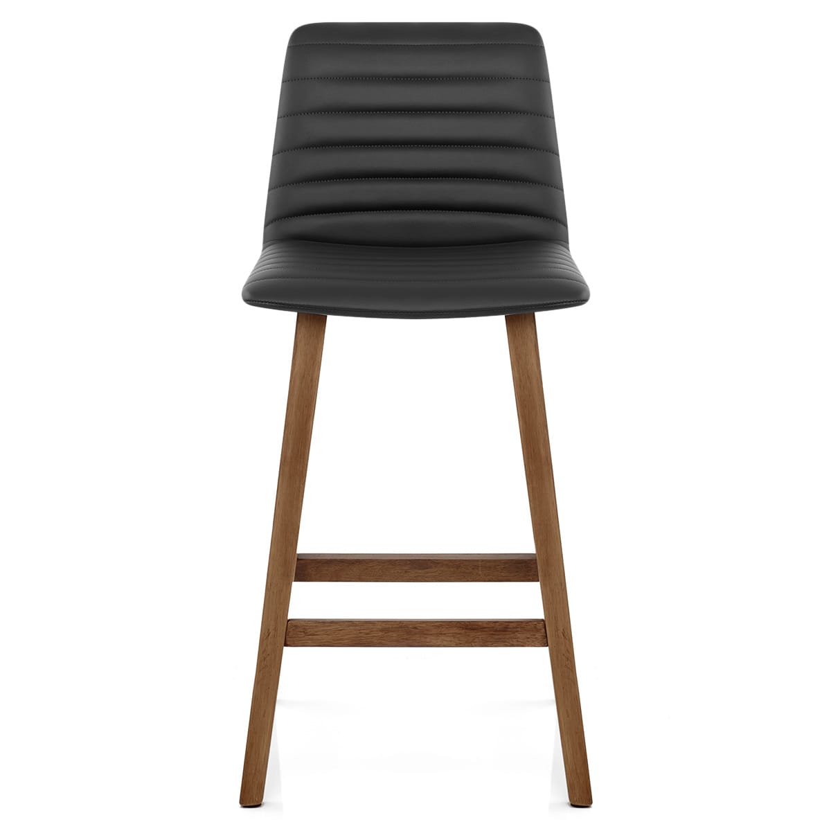 Taburete Polipiel Madera - Spritz Negro