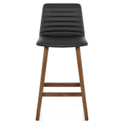 Taburete Polipiel Madera - Spritz Negro