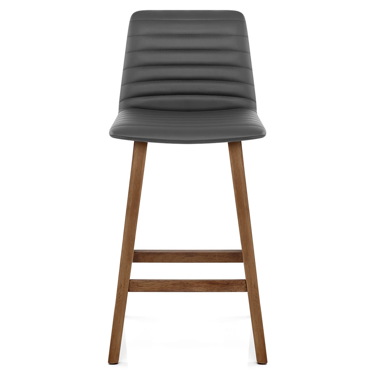 Taburete Polipiel Madera - Spritz Gris