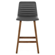 Taburete Polipiel Madera - Spritz Gris