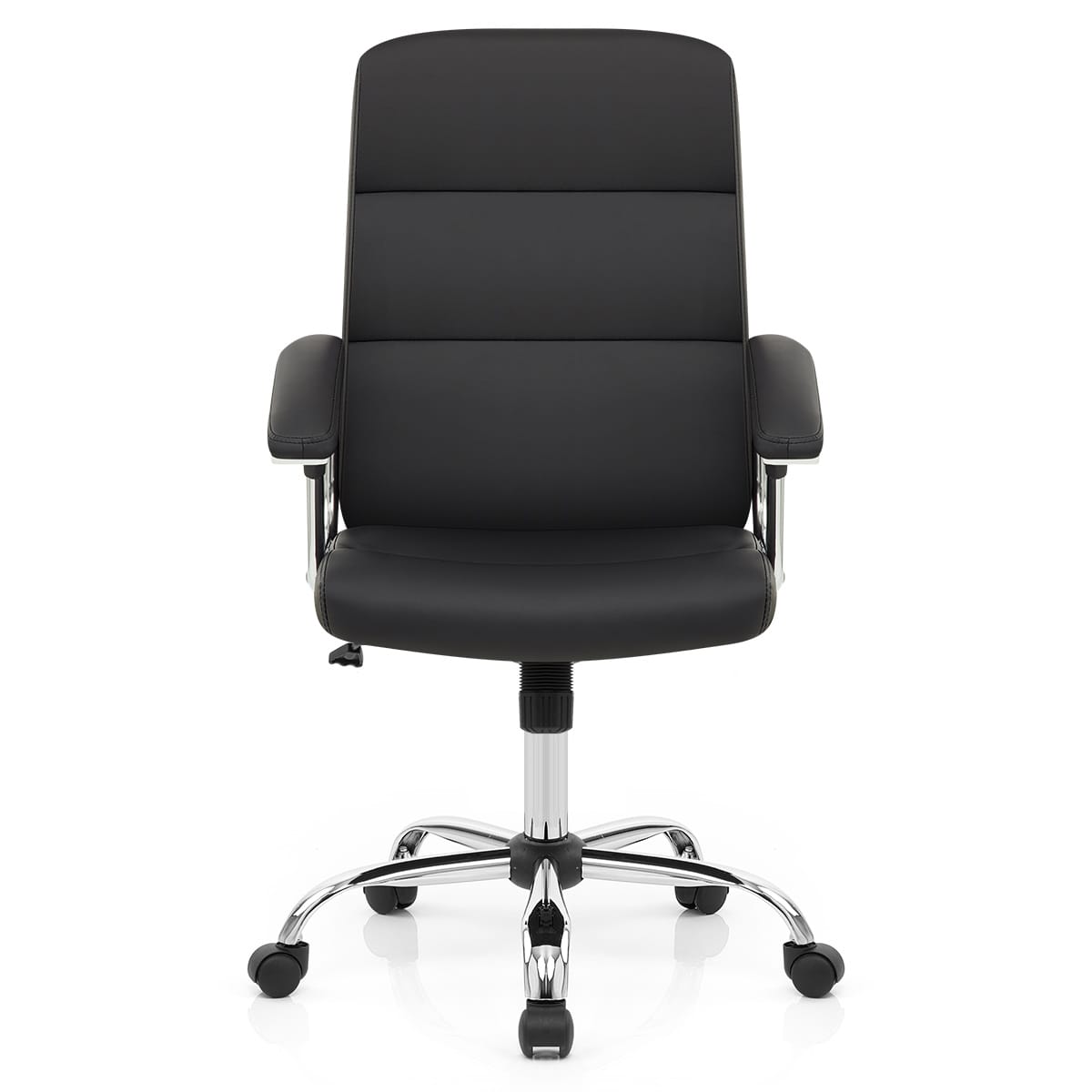 Silla Oficina Polipiel - Stanford Negro