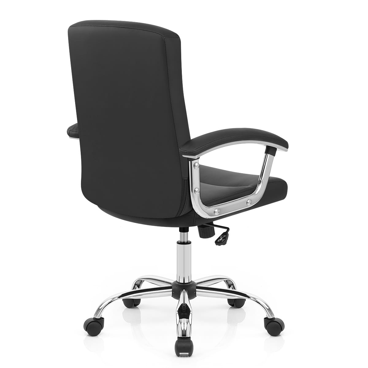 Silla Oficina Polipiel - Stanford Negro