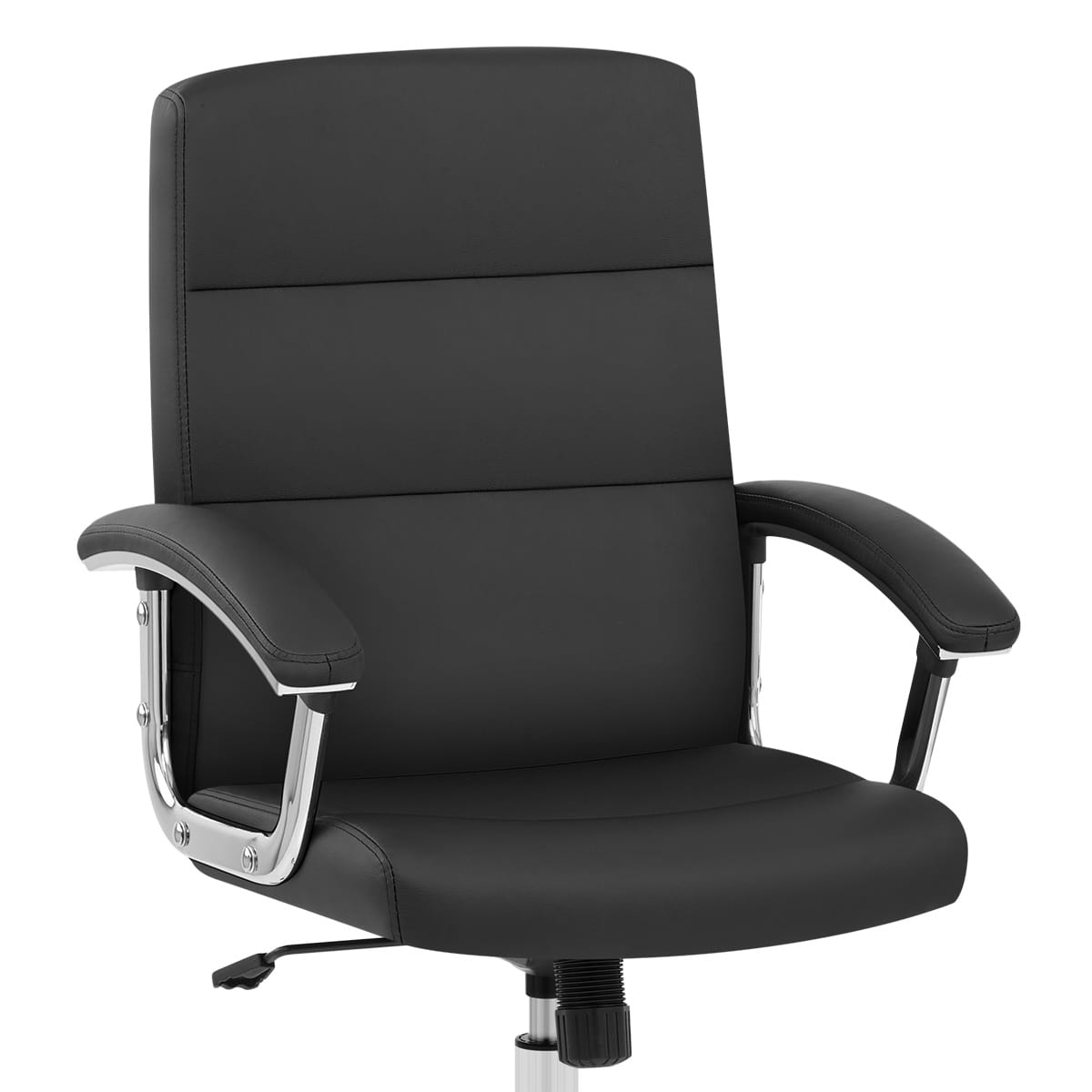 Silla Oficina Polipiel - Stanford Negro
