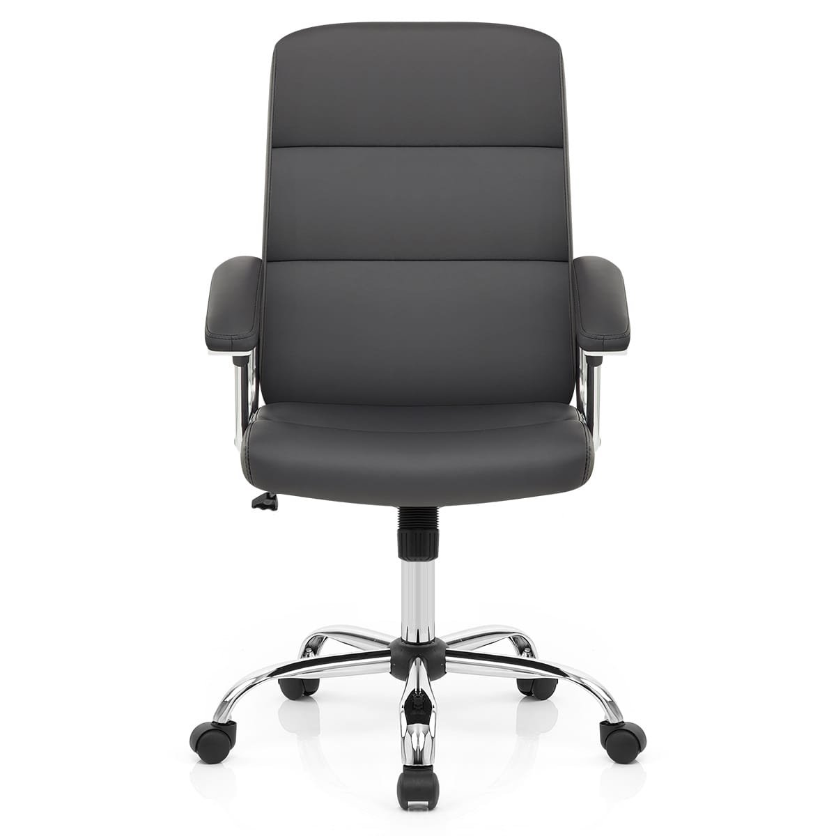 Silla Oficina Polipiel - Stanford Gris