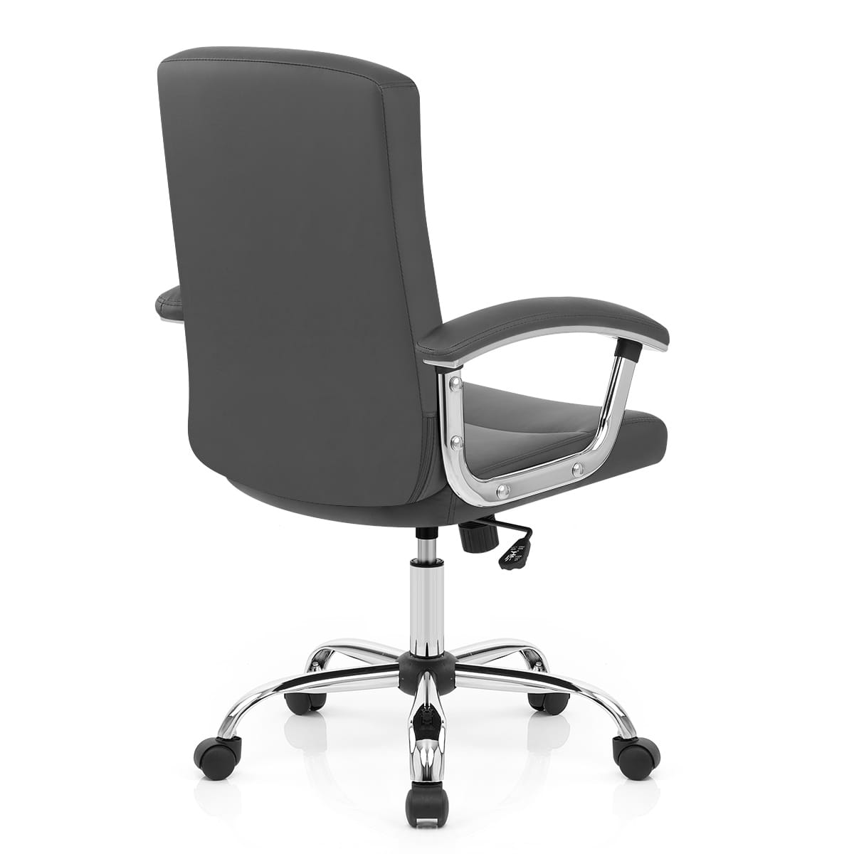 Silla Oficina Polipiel - Stanford Gris