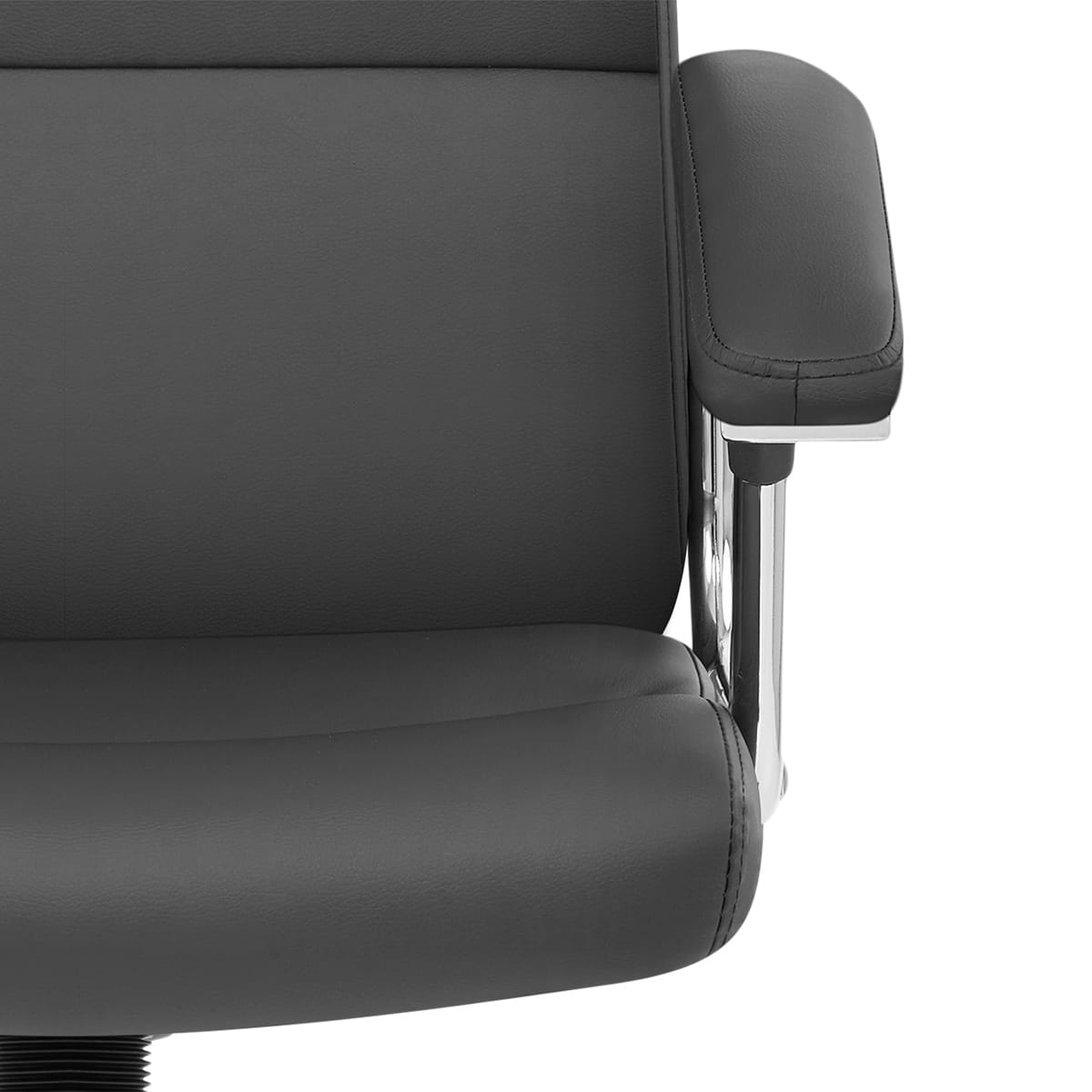 Silla Oficina Polipiel - Stanford Gris