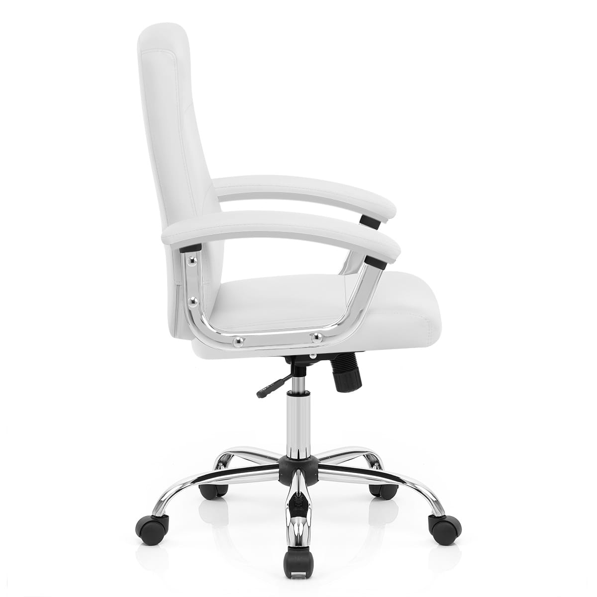 Silla Oficina Polipiel - Stanford Blanco