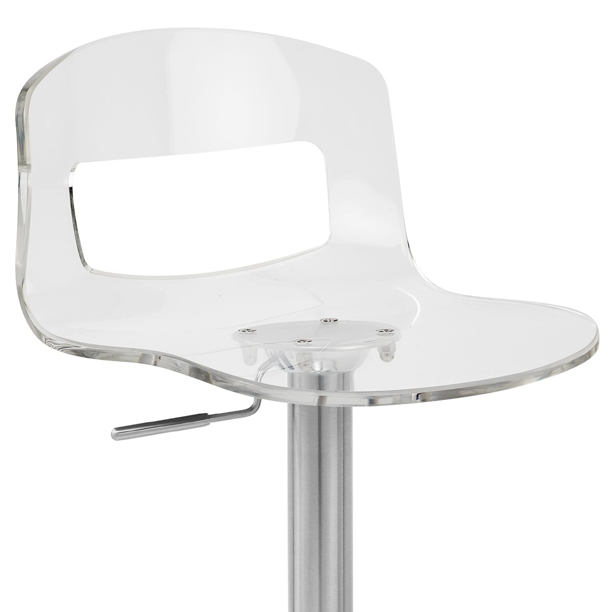 Silla de Bar Plástico Satinado - Stardust Transparente