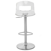 Silla de Bar Plástico Satinado - Stardust Transparente
