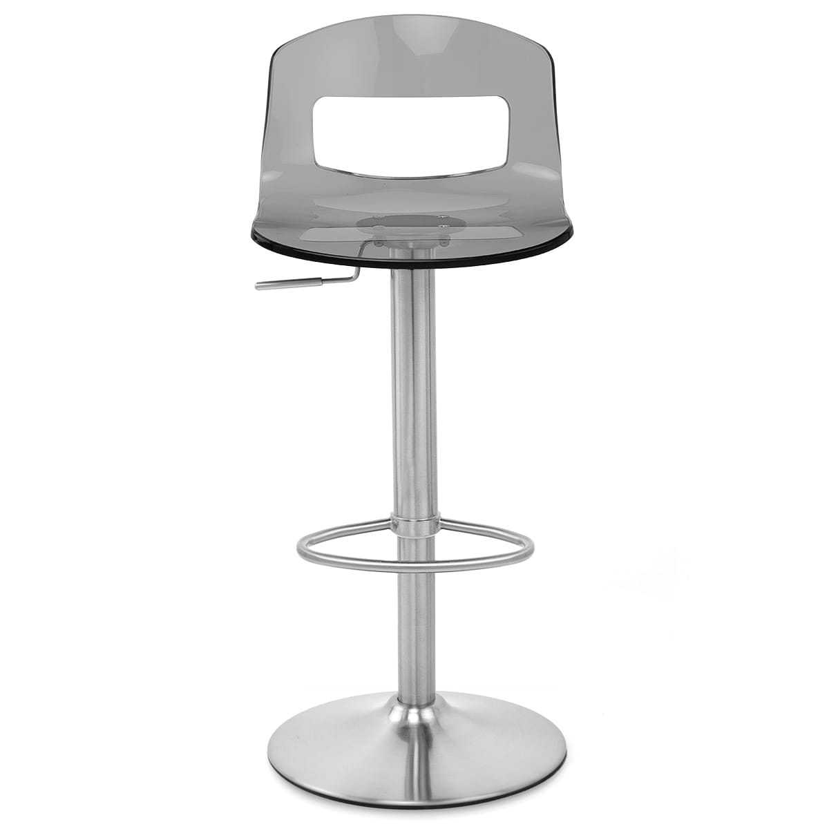 Silla de Bar Plástico Satinado - Stardust Gris