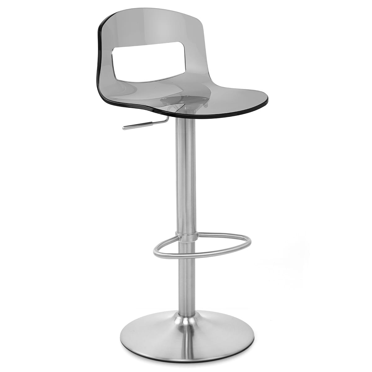 Silla de Bar Plástico Satinado - Stardust Gris