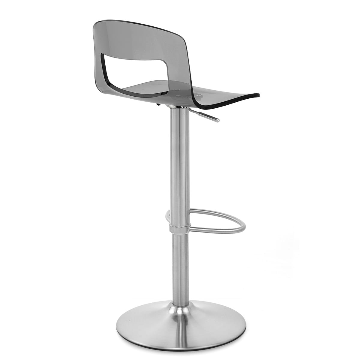 Silla de Bar Plástico Satinado - Stardust Gris
