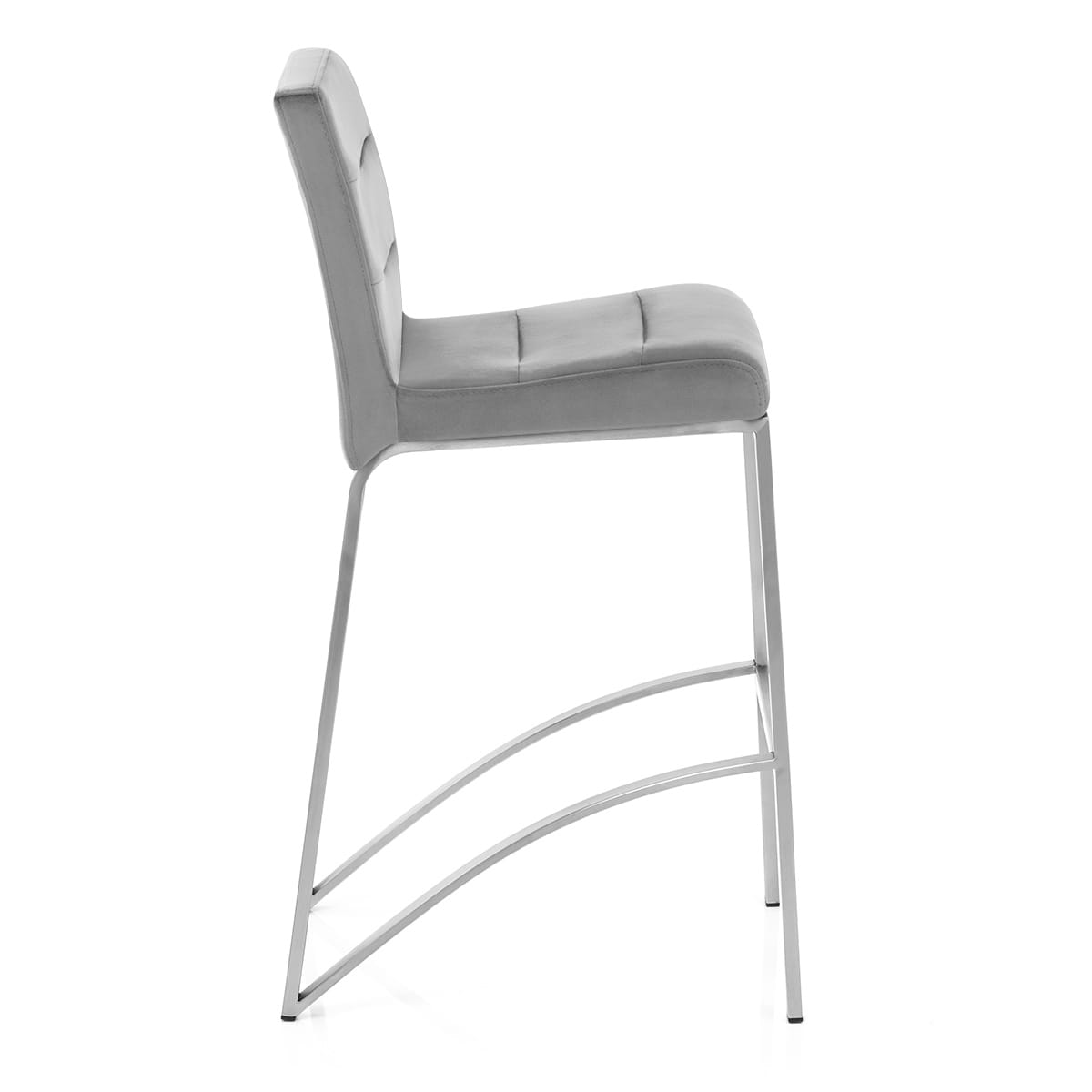 Taburete Terciopelo - Stella Gris