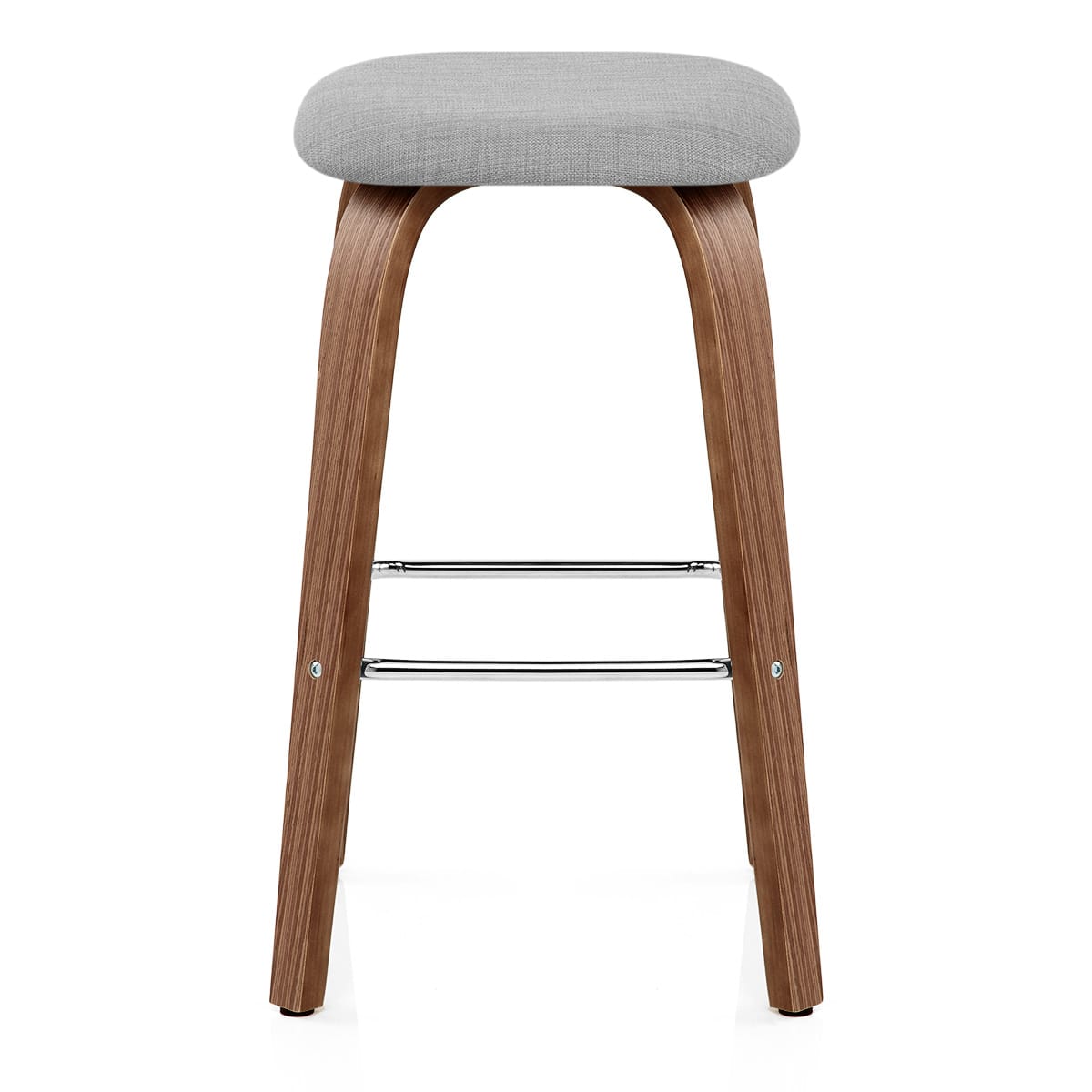 Taburete Tela Madera - Stockholm Gris
