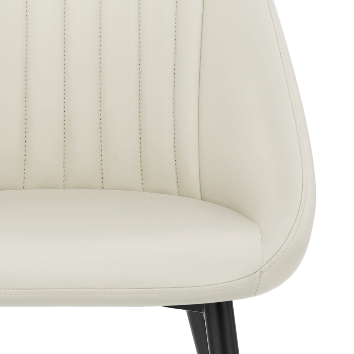 Silla Cuero Auténtico - Strata Crema