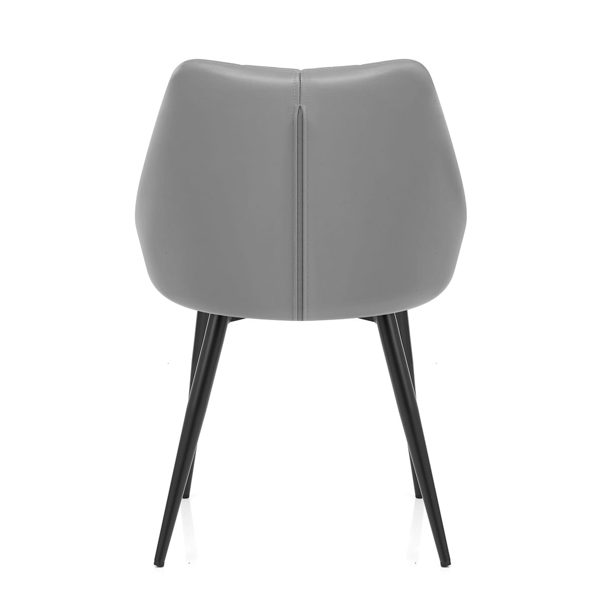 Silla Cuero Auténtico - Strata Gris