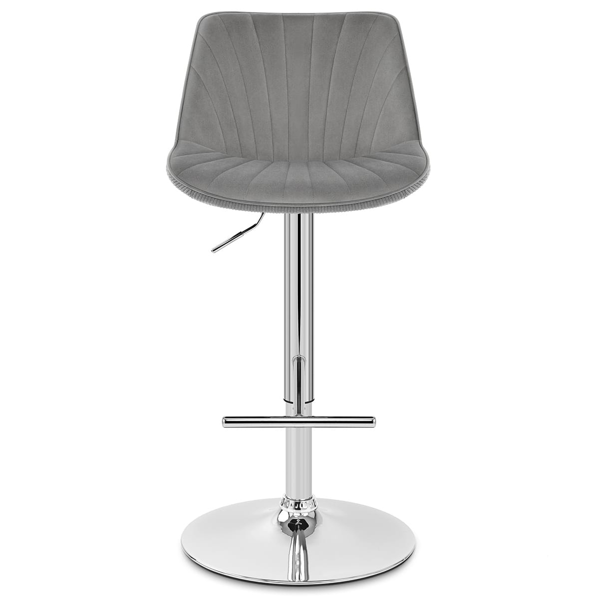 Taburete Terciopelo - Summer Gris