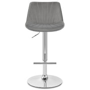 Taburete Terciopelo - Summer Gris