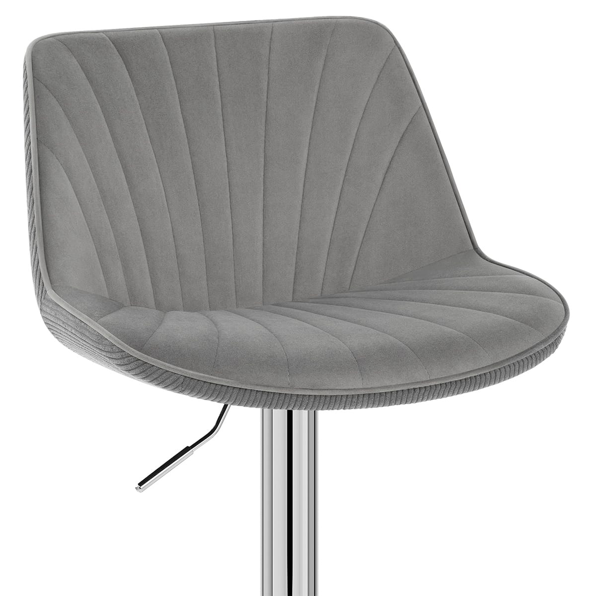 Taburete Terciopelo - Summer Gris