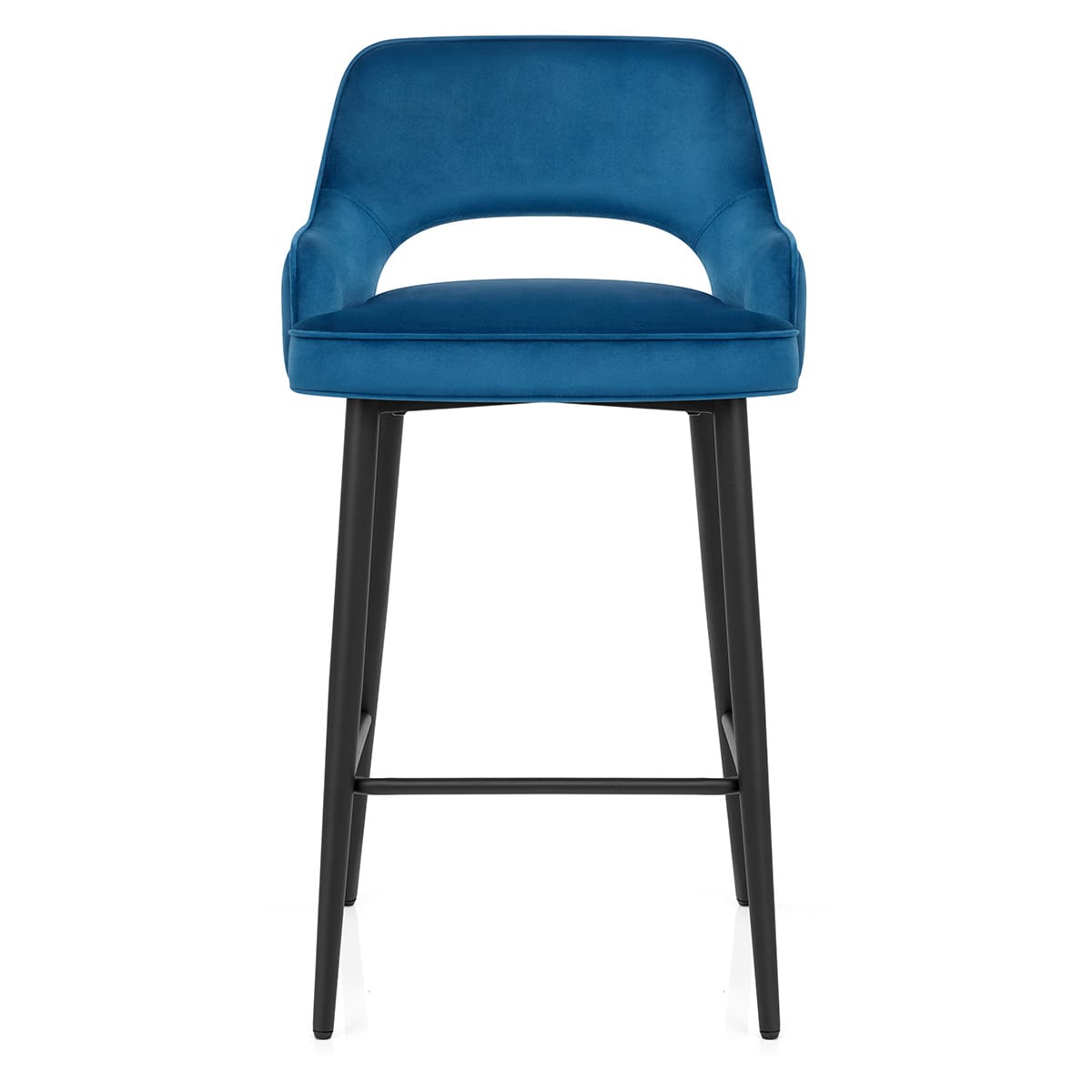 Taburete Terciopelo - Sutton Azul
