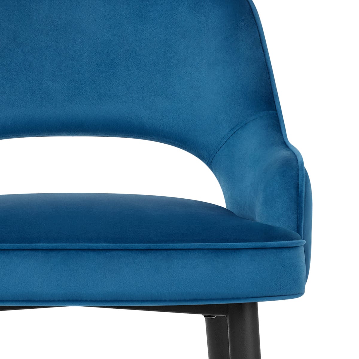 Taburete Terciopelo - Sutton Azul
