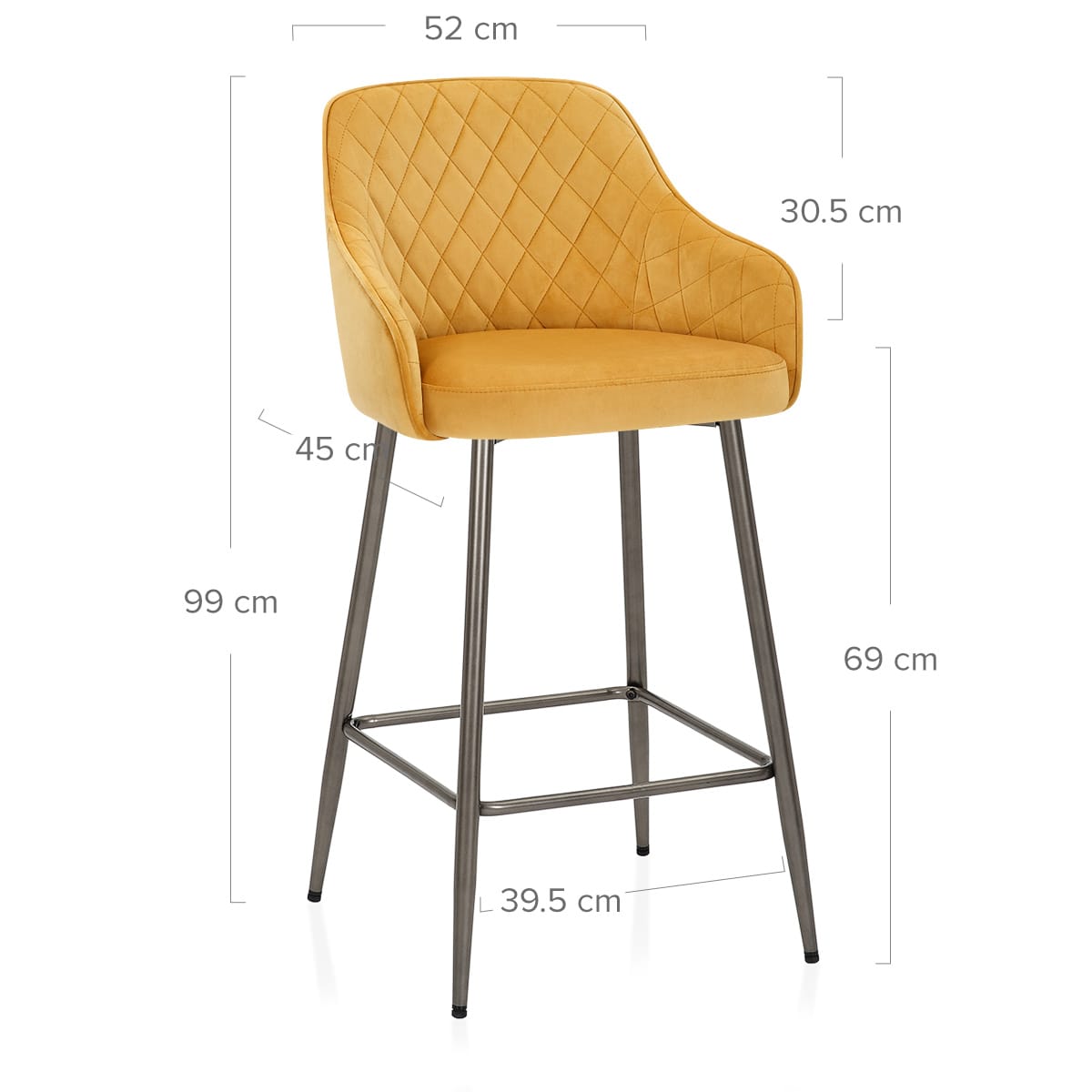 Sydney BS Velvet Amarillo