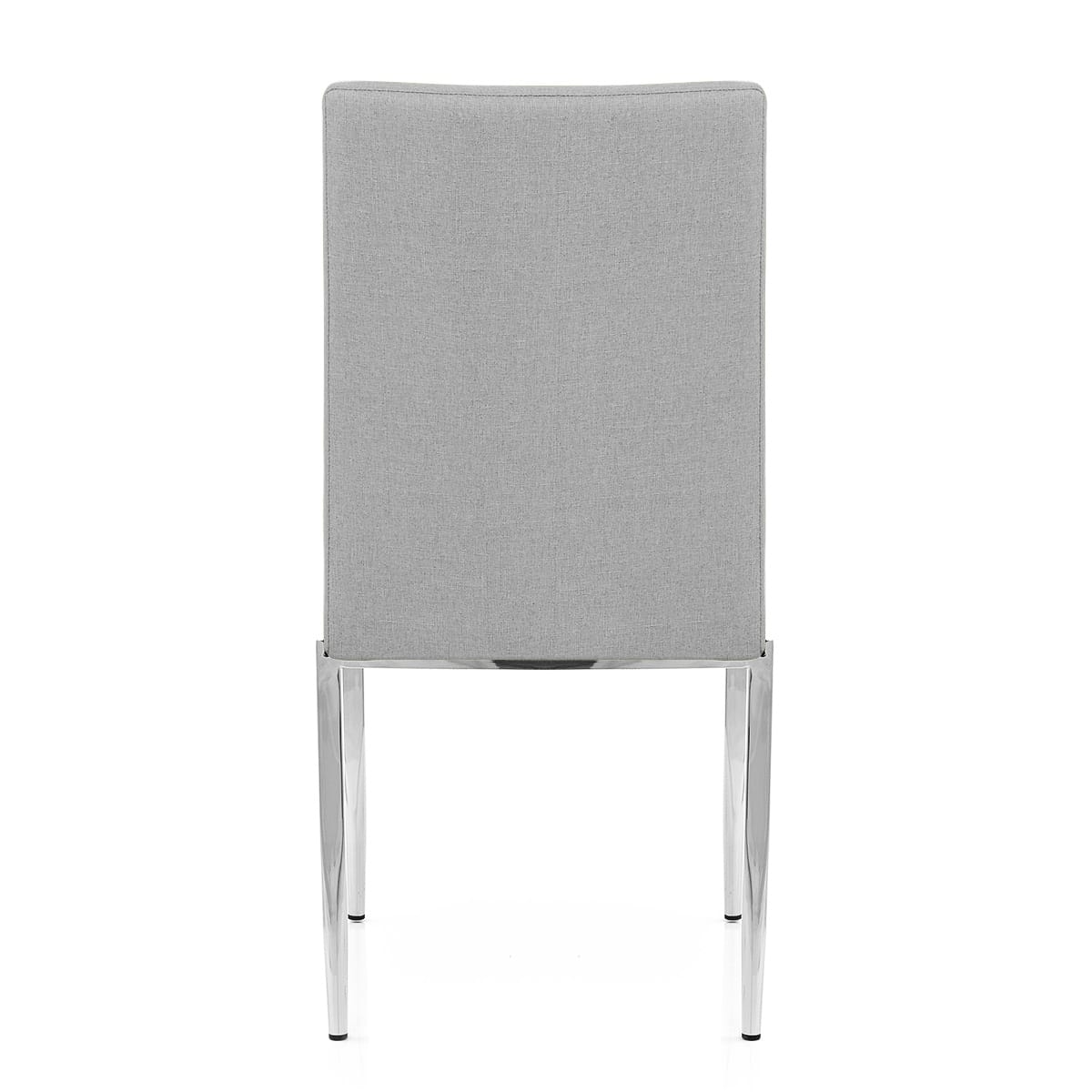Silla Tela Cromo - Tauro Gris